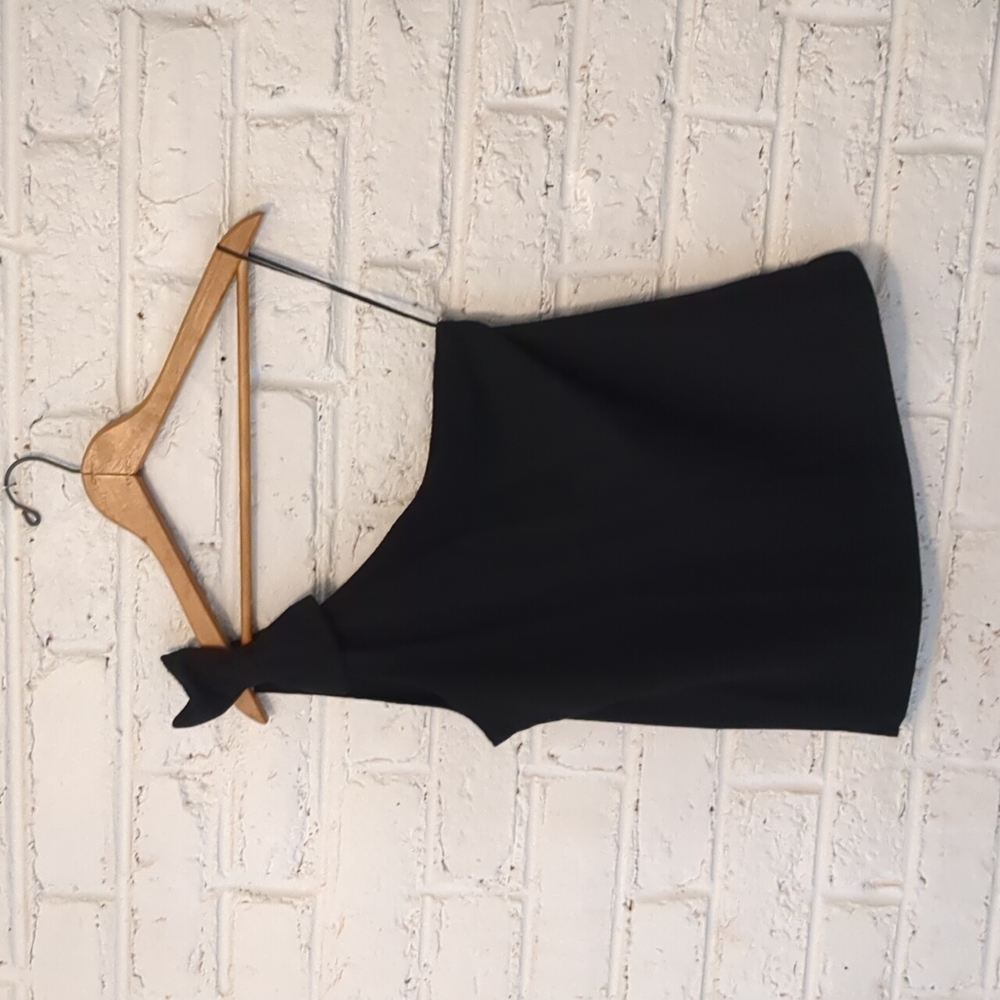 NWT J Crew Black One Shoulder Top